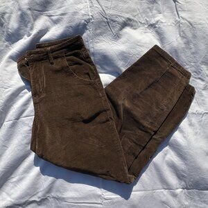 brown corduroy pants